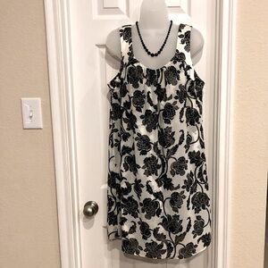 White House Black Market Patterned Dress Size 12